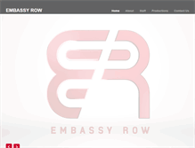 Tablet Screenshot of embassyrow.com